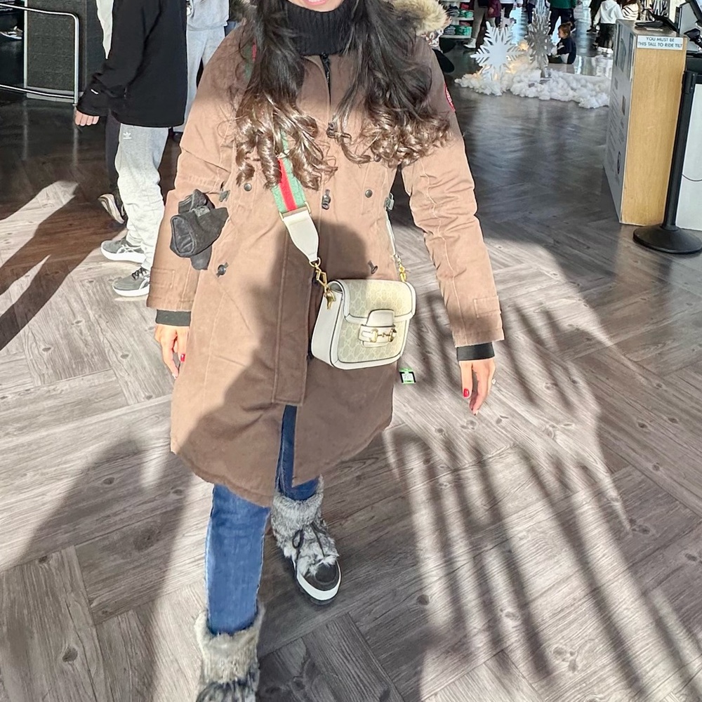 Canada Goose Brown Winter Coat